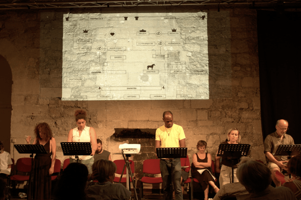 Rencontres d'été de la Chartreuse 2023, lecture intégrale produite par le CNES-Chartreuse avec le soutien du Flanders Literature et Performaing Arts Fund NL