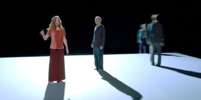 Quelqu’un va venir, de Jon Fosse, mise en scène Claude Régy, 1999 © Brigitte Enguérand