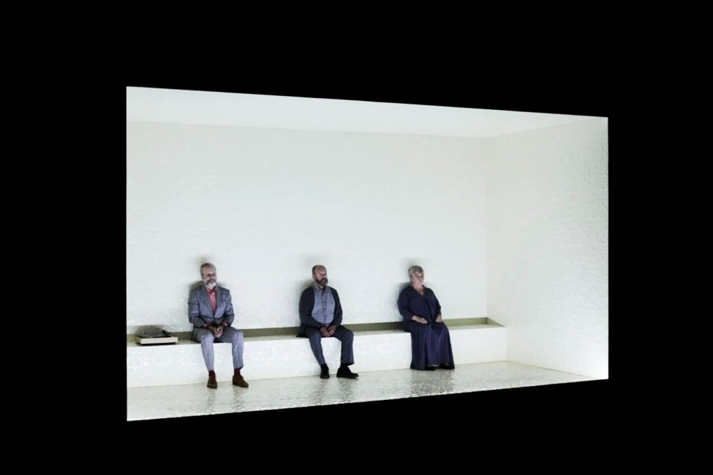 Vent fort, m.e.s Johannes Holmen Dahl, Norske Teatret (Norvège) © Pernille Sandberg