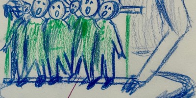 POPpulisme, visuel créé dans le cadre de la lecture au dramatikerinnenfestival 2026 © Vlada Chentsova
